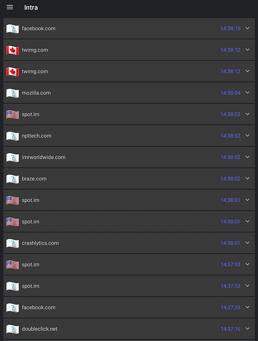 NextDNS blocking even more domains 